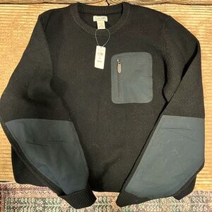 LL bean Maine GDE Merino sweater men’s Large regular
